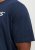 Jack & Jones Corp Logo Crew Neck T-Shirt Navy Blazer - Koszulki - T-shirty meskie Duże Rozmiary - 2XL-14XL