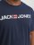 Jack & Jones Corp Logo Crew Neck T-Shirt Navy Blazer - Koszulki - T-shirty meskie Duże Rozmiary - 2XL-14XL