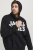 Jack & Jones CORP LOGO Large Print Hoodie Black - Bluzy & bluzy z kapturem - Bluzy & Bluzy z kapturem 2XL-12XL