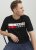 Jack & Jones CORP Logo T-Shirt Black/PLAY 4 - Koszulki - T-shirty meskie Duże Rozmiary - 2XL-14XL