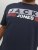 Jack & Jones CORP Logo T-Shirt Navy/PLAY 4 - Koszulki - T-shirty meskie Duże Rozmiary - 2XL-14XL