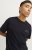 Jack & Jones CORP Logo T-Shirt Black w Small Black Print - Koszulki - T-shirty meskie Duże Rozmiary - 2XL-14XL