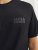 Jack & Jones CORP Logo T-Shirt Black w Small Black Print - Koszulki - T-shirty meskie Duże Rozmiary - 2XL-14XL