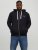 Jack & Jones JJSTAMP ZIP Hoodie Black - Bluzy & bluzy z kapturem - Bluzy & Bluzy z kapturem 2XL-12XL