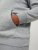 Jack & Jones JJLOCK SWEAT HOOD Grey - Bluzy & bluzy z kapturem - Bluzy & Bluzy z kapturem 2XL-12XL