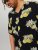 Jack & Jones JORLUKE FLORES Resort Shirt Black - Koszule - Koszule 2XL-10XL