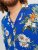 Jack & Jones JORLUKE FLORES Resort Shirt Nautical Blue - Koszule - Koszule 2XL-10XL