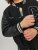 Jack & Jones JORCOLLEGE Bomber Jacket Black - Kurtki Męskie Duże Rozmiary - Kurtki Duże rozmiary 2XL-8XL
