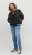 Jack & Jones JORCOLLEGE Bomber Jacket Black - Kurtki Męskie Duże Rozmiary - Kurtki Duże rozmiary 2XL-8XL