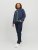 Jack & Jones JORLUKE Light Bomber Jacket Navy - Kurtki Męskie Duże Rozmiary - Kurtki Duże rozmiary 2XL-8XL
