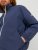 Jack & Jones JORLUKE Light Bomber Jacket Navy - Kurtki Męskie Duże Rozmiary - Kurtki Duże rozmiary 2XL-8XL