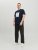 Jack & Jones JORJOSHUA T-shirt Navy - Koszulki - T-shirty meskie Duże Rozmiary - 2XL-14XL