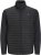 Jack & Jones MULTI SET-IN Sleeves Quilted Jacket With Collar Black - Kurtki Męskie Duże Rozmiary - Kurtki Duże rozmiary 2XL-8XL