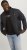 Jack & Jones MULTI SET-IN Sleeves Quilted Jacket With Collar Black - Kurtki Męskie Duże Rozmiary - Kurtki Duże rozmiary 2XL-8XL