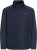 Jack & Jones MULTI SET-IN Sleeves Quilted Jacket With Collar Navy Blazer - Kurtki Męskie Duże Rozmiary - Kurtki Duże rozmiary 2XL-8XL