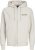 Jack & Jones ESTERBRO Zip Hoodie Light Grey - Bluzy & bluzy z kapturem - Bluzy & Bluzy z kapturem 2XL-12XL