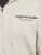 Jack & Jones ESTERBRO Zip Hoodie Light Grey - Bluzy & bluzy z kapturem - Bluzy & Bluzy z kapturem 2XL-12XL