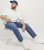 Jack & Jones GLENN ORIGINAL MF 071 Jeans Blue Denim - Dżinsy & spodnie - Dżinsy i Spodnie - W40-W70