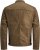 Jack & Jones ROCKY Jacket Brown - Kurtki Męskie Duże Rozmiary - Kurtki Duże rozmiary 2XL-8XL