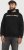 Jack & Jones CORP OLD LOGO REG FIT Hoodie Black - Bluzy & bluzy z kapturem - Bluzy & Bluzy z kapturem 2XL-12XL