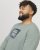 Jack & Jones HUDSON Sweatshirt Iceberg Green - Bluzy & bluzy z kapturem - Bluzy & Bluzy z kapturem 2XL-12XL