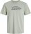 Jack & Jones Tarmac Branding Crew Neck T-Shirt Green - Koszulki - T-shirty meskie Duże Rozmiary - 2XL-14XL