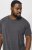 Jack & Jones ORGANIC T-Shirt Dark Grey Melange - Koszulki - T-shirty meskie Duże Rozmiary - 2XL-14XL
