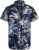 Jack & Jones Hawaii AOP Shirt Blue - Koszule - Koszule 2XL-10XL