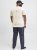 Jack & Jones Jackie Crew Neck T-Shirt Moonbeam - Koszulki - T-shirty meskie Duże Rozmiary - 2XL-14XL