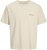 Jack & Jones Boston Photo Crew Neck T-Shirt Antique White - Koszulki - T-shirty meskie Duże Rozmiary - 2XL-14XL