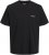 Jack & Jones Boston Photo Crew Neck T-Shirt Black - Koszulki - T-shirty meskie Duże Rozmiary - 2XL-14XL