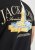 Jack & Jones Boston Photo Crew Neck T-Shirt Black - Koszulki - T-shirty meskie Duże Rozmiary - 2XL-14XL