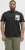 Jack & Jones Split Pocket Print T-Shirt Black - Koszulki - T-shirty meskie Duże Rozmiary - 2XL-14XL