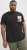 Jack & Jones Split Pocket Print T-Shirt Black - Koszulki - T-shirty meskie Duże Rozmiary - 2XL-14XL
