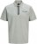 Jack & Jones Fusion Pique Zipper Polo Green/Blue - Koszulki polo - Koszulki Polo 2XL-8XL