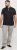 Jack & Jones Fusion Pique Zipper Polo Black - Koszulki polo - Koszulki Polo 2XL-8XL