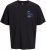 Jack & Jones Compact Crew Neck T-Shirt Black - Koszulki - T-shirty meskie Duże Rozmiary - 2XL-14XL