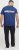 Jack & Jones Union Front & Back Print Crew Neck T-Shirt Beaucoup Blue - Koszulki - T-shirty meskie Duże Rozmiary - 2XL-14XL