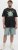 Jack & Jones Hydra Crew Neck T-Shirt Black - Koszulki - T-shirty meskie Duże Rozmiary - 2XL-14XL