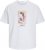 Jack & Jones Hydra Crew Neck T-Shirt Bright White - Koszulki - T-shirty meskie Duże Rozmiary - 2XL-14XL