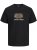 Jack & Jones Calma Crew Neck T-Shirt Black - Koszulki - T-shirty meskie Duże Rozmiary - 2XL-14XL