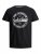 Jack & Jones JJBRAT T-Shirt Black - Koszulki - T-shirty meskie Duże Rozmiary - 2XL-14XL