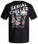Jack & Jones JJCHILLER With Back Print Black - Koszulki - T-shirty meskie Duże Rozmiary - 2XL-14XL
