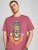 Jack & Jones JJEUSTACE T-Shirt Pink - Koszulki - T-shirty meskie Duże Rozmiary - 2XL-14XL
