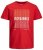 Jack & Jones JJCYBER T-Shirt Red - Koszulki - T-shirty meskie Duże Rozmiary - 2XL-14XL