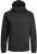 Jack & Jones JORJOSHUA Lightly Padded Jacket Black - Kurtki Męskie Duże Rozmiary - Kurtki Duże rozmiary 2XL-8XL