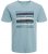 Jack & Jones JCOARC T-Shirt Light Blue - Koszulki - T-shirty meskie Duże Rozmiary - 2XL-14XL
