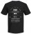 Jack & Jones JCOEDTN T-Shirt with Back Print Black - Koszulki - T-shirty meskie Duże Rozmiary - 2XL-14XL