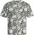 Jack & Jones JORMARBELLA T-Shirt Cloud Dancer/Black - Koszulki - T-shirty meskie Duże Rozmiary - 2XL-14XL