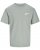 Jack & Jones Zekiel Crew Neck T-Shirt Iceberg Green - Koszulki - T-shirty meskie Duże Rozmiary - 2XL-14XL